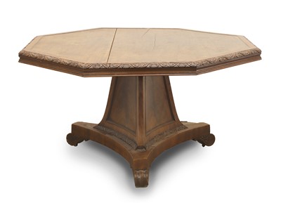 Lot 532 - A Regency mahogany centre table