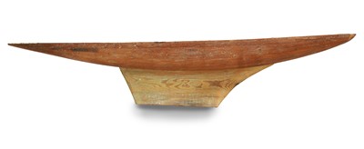 Lot 324 - A large Victorian pond yacht hull