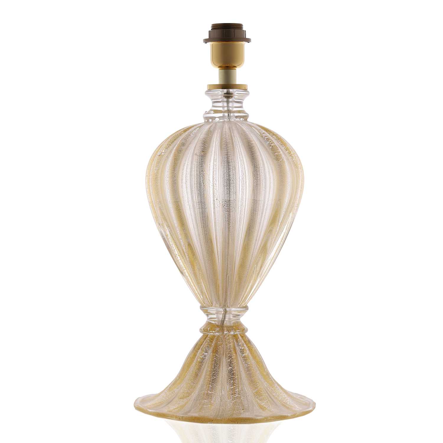 Lot 229 - A Murano glass lamp