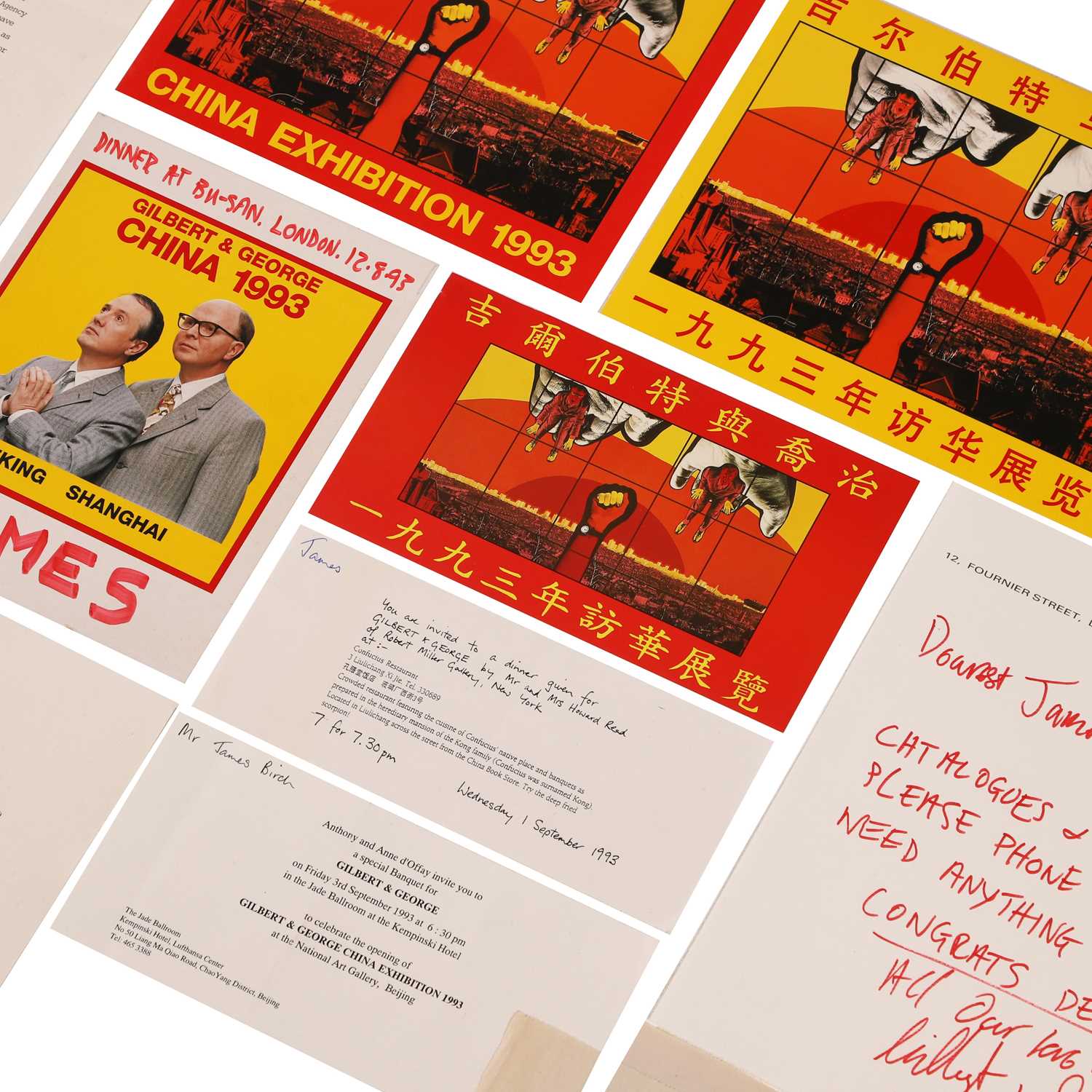 Lot 189 - Gilbert & George (British, b.1943 and 1942)