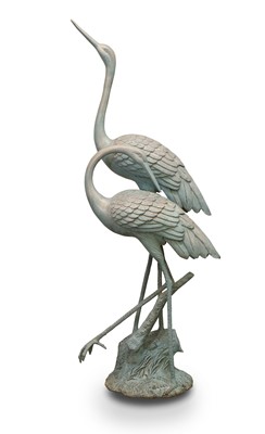 Lot 551 - A pair of storks