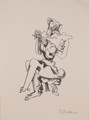 Lot 402 - Ossip Zadkine (Russian-French, 1888-1967)