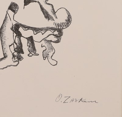 Lot 402 - Ossip Zadkine (Russian-French, 1888-1967)