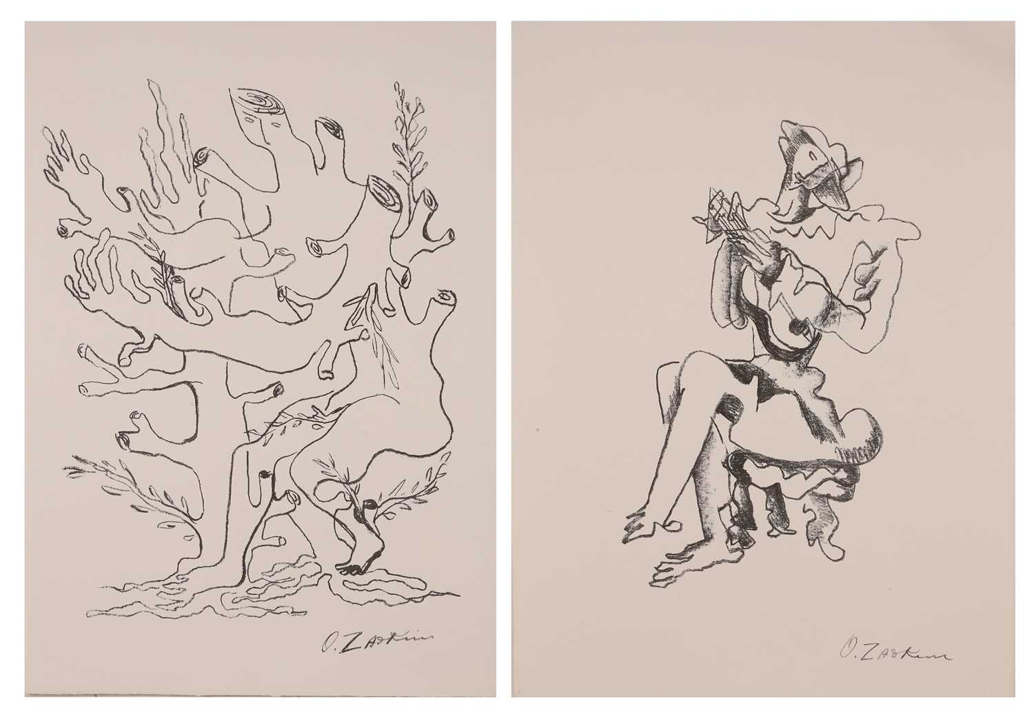 Lot 402 - Ossip Zadkine (Russian-French, 1888-1967)