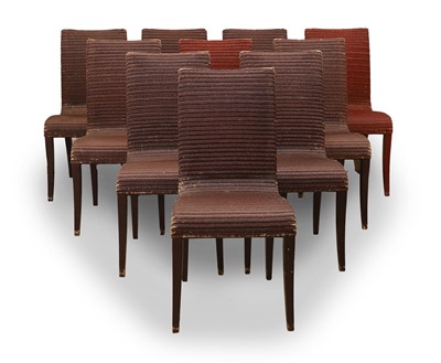 Lot 523 - A set of ten Vincent and Sheppard 'Lloyd Loom' dining chairs