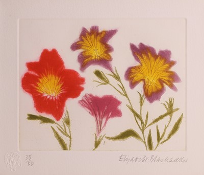 Lot 334 - Elizabeth Blackadder (British, 1931-2021) and Deborah Kellaway