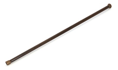 Lot 303 - Naval interest: a 'shipwreck' walking stick
