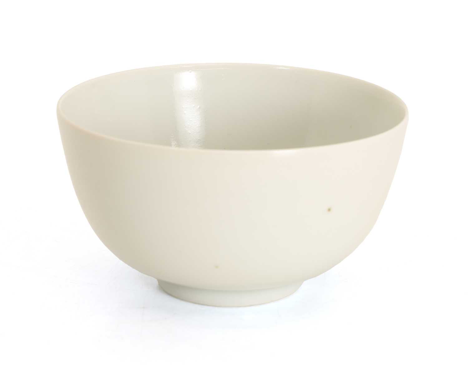 Lot 80 - A Chinese white-glazed bowl