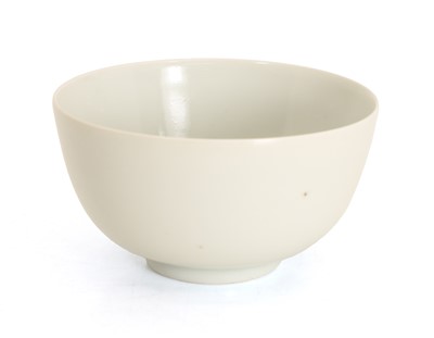 Lot 60 - A Chinese white-glazed bowl