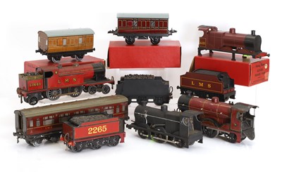 Lot 321 - A LMS livery electric 'Duke of York' O Gauge 4-4-0 Loco and 2265 tender