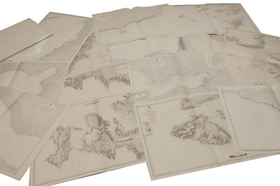 Lot 402 - Marine Charts: a large collection