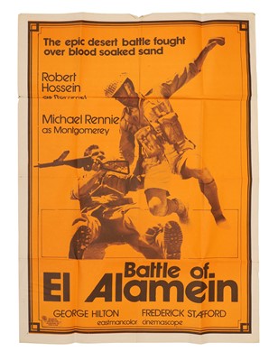 Lot 388 - A 'Battle of El-Alamien' movie poster