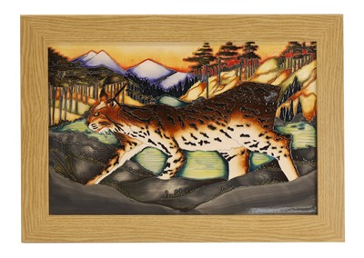 Lot 117 - A Moorcroft plaque