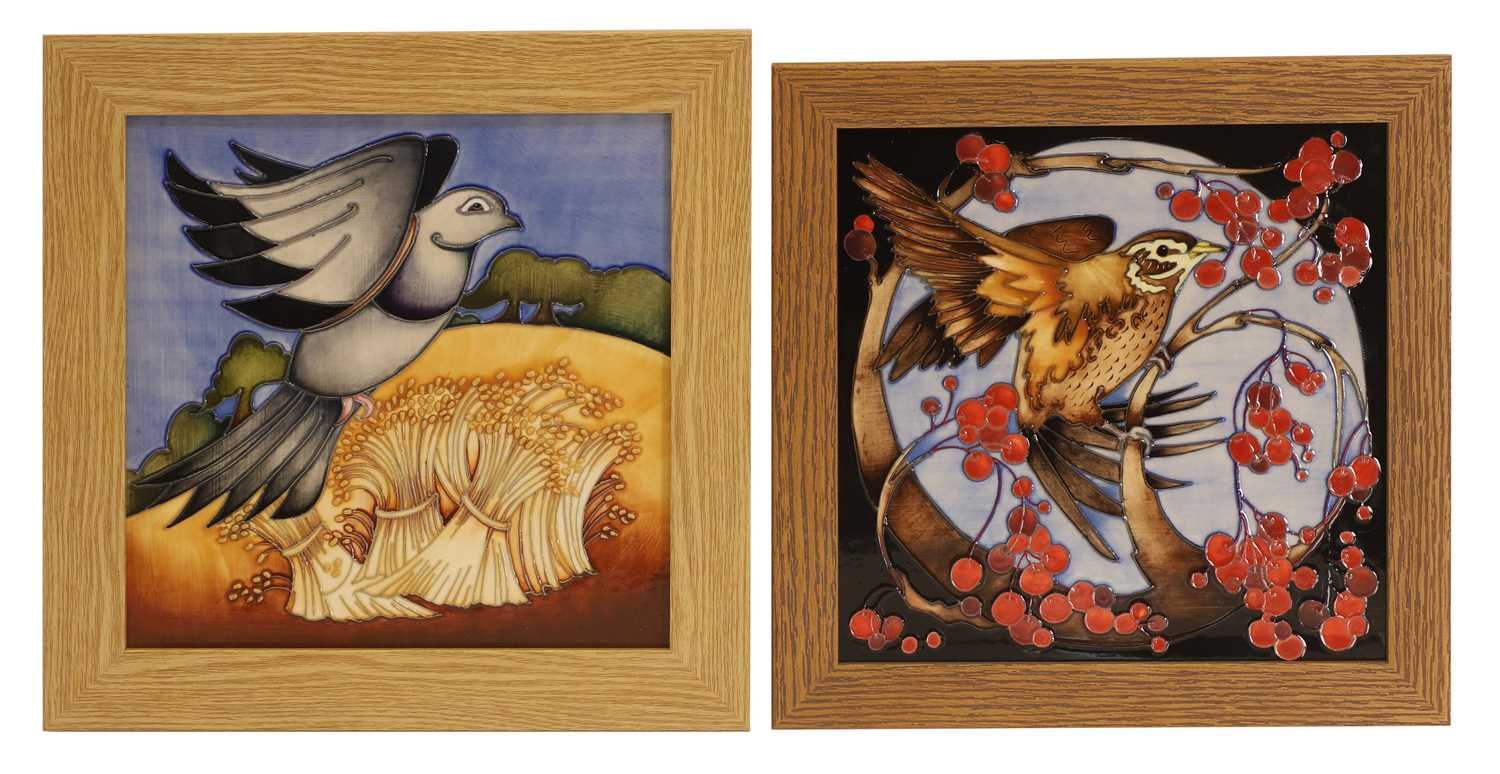 Lot 123 - Two Moorcroft plaques