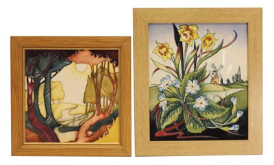 Lot 126 - Two Moorcroft plaques