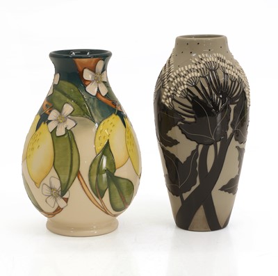 Lot 115 - Two Moorcroft vases