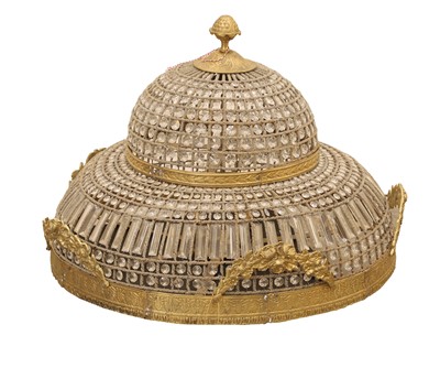 Lot 474 - An Empire style large basket chandelier