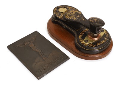 Lot 285 - A patent seal punch