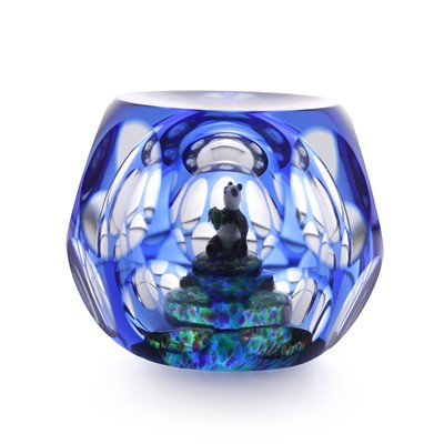 Lot 43 - A Perthshire 'Panda' paperweight