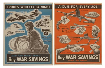 Lot 339 - Two WWII National Savings posters