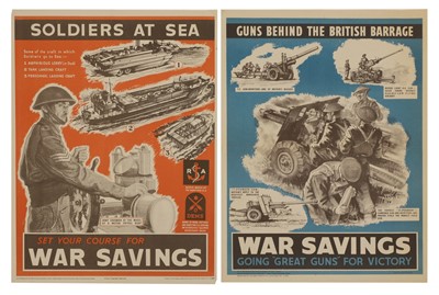Lot 338 - Two WWII National Savings posters