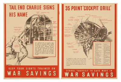 Lot 335 - Two WWII National Savings posters