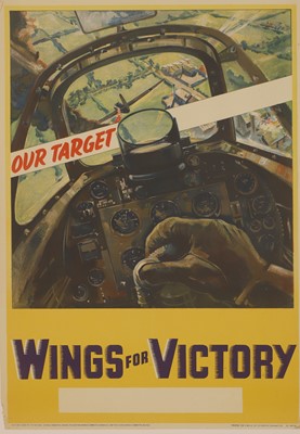 Lot A WWII National Savings poster