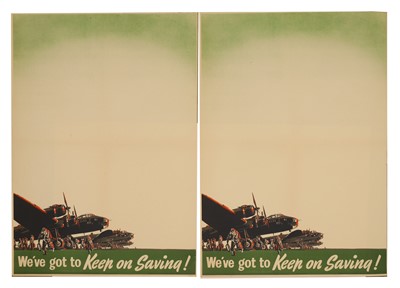 Lot 348 - Two WWII National Savings posters