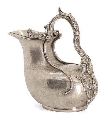 Lot 17 - An Irish silver askos pitcher