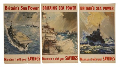Lot 354 - Three WWII National Savings posters