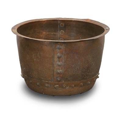 Lot 511 - A riveted copper copper