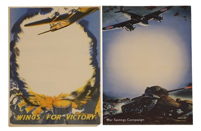 Lot 357 - Two WWII National Savings posters