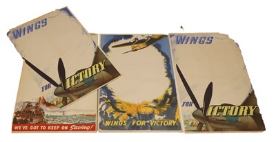 Lot 361 - Five WWII National Savings posters