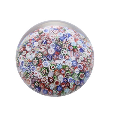 Lot 28 - A Baccarat millefiori glass paperweight