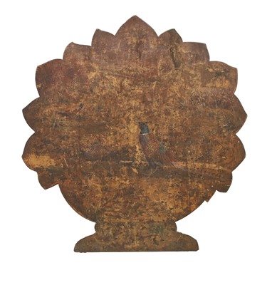 Lot 302 - A painted wooden dummy board