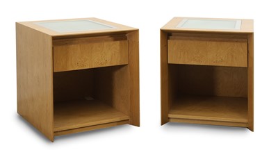 Lot 544 - A pair of contemporary side tables