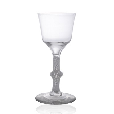 Lot 13 - A large glass goblet