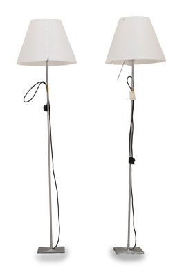 Lot 472 - A pair of modern floor lamps