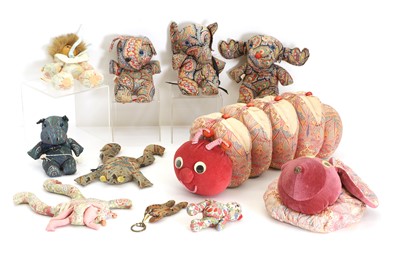 Lot 413 - A collection of Liberty toys
