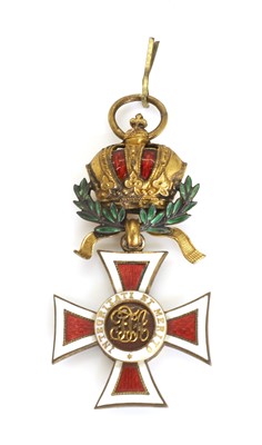 Lot 389 - An Austrian Imperial Order of Leopold