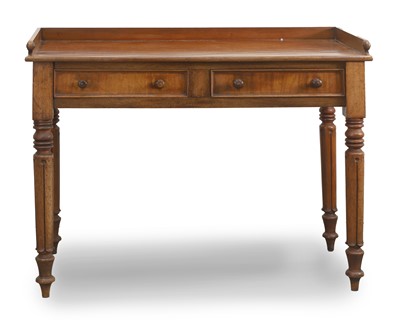 Lot 537 - A William IV mahogany writing table