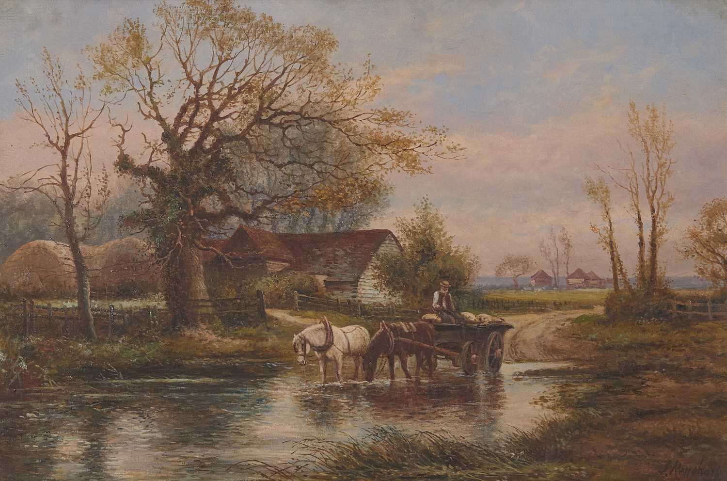 Lot 196 - Joshua Renshaw (British, fl.1886-1894)