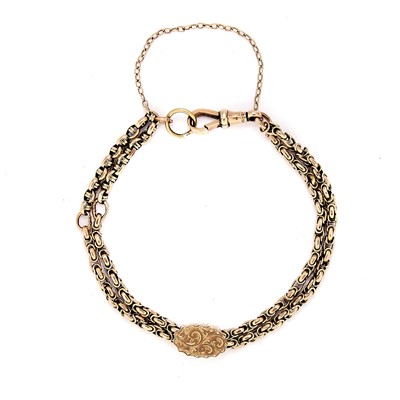 Lot 33 - An Albertine chain/bracelet