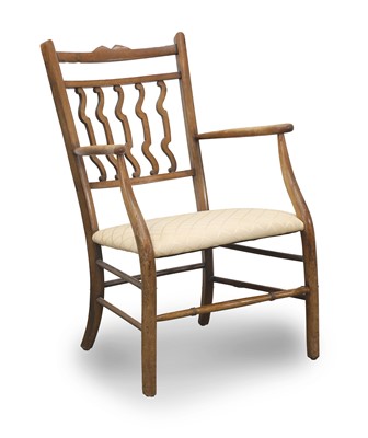 Lot 506 - A Welsh Arts and Crafts armchair