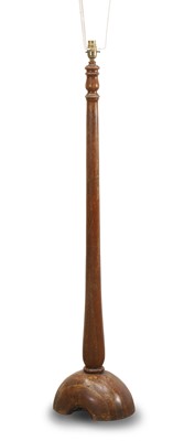 Lot 473 - An unusual turned standard lamp