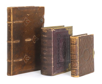 Lot 403 - A collection of two Victorian photograph albums