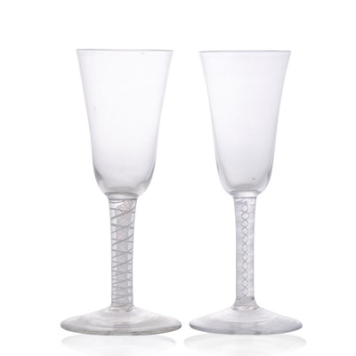Lot 6 - Two ale glasses