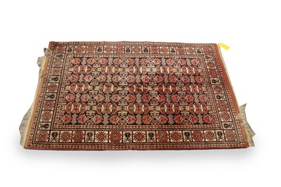 Lot 422 - A Persian rug.