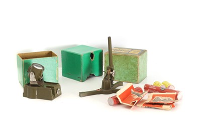 Lot 313 - Two Astra die-cast toys, an Anti-Aircraft gun and a searchlight
