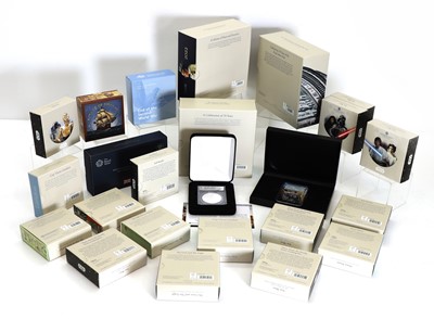 Lot 20 - A collection of Royal Mint silver proof coins